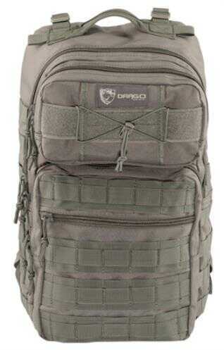 Drago Gear 14309gy Ranger Tactical Laptop Backpack 600d Polyester 18" X 17.5" X 12" Gray