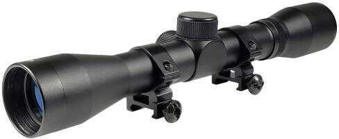 Truglo Scope BUCKLINE 4X32MM Duplex Black W/Weaver Rings