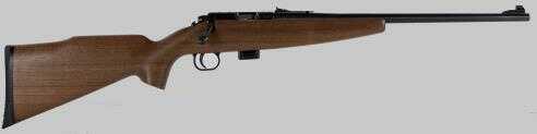 Crickett Model 722 Bolt Action Rifle 22 LR 16.125" Barrel 7 Rounds Walnut Sporter Stock Blued