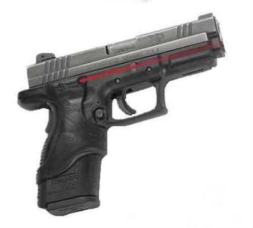 Crimson Trace Corporation Hi-Brite LaserGrip Fits Springfield XD Black Front Activated LG-446