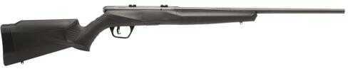 Savage LH Rifle B17 F Bolt 17 Hornady Magnum Rimfire (HMR) 21" Barrel 10+1 Synthetic Black Stock Blued