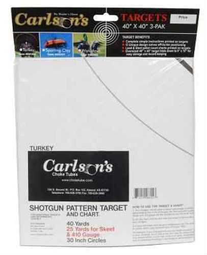 Carlsons 3 Pack 40"X40" Turkey Patterning Targets Md: 00300