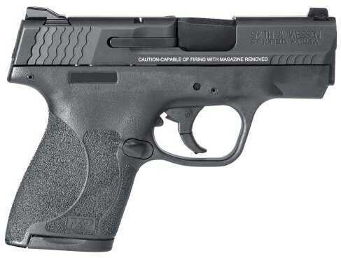 Smith & Wesson Semi Auto Pistol M&P 9 Shield M2.0 *MA Compliant* Double 9mm Luger 3.1" 7+1/8+1 Black Polymer Grip/Frame Armornite Stainless Steel