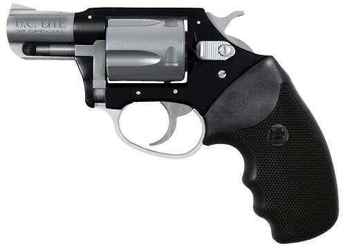 Charter Arms 38 Undercover Lite .38 Special 5 Round 2" Black/Stainless Steel Revolver 53870