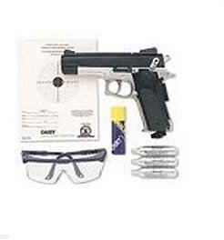 Daisy Outdoor Products Pistol Kit With Powerline 693 CO2 Pistol/Shooting Glasses/350-Count BBs Md: 5693