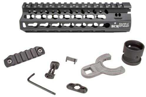 Bravo Company Alpha Keymod Rail Fits AR Rifles 7" Aluminum Alloy Black Finish Includes BCM Sling Mount and BCMG