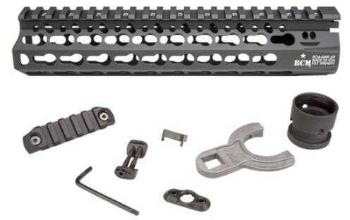 Bravo Company Alpha Keymod Rail Fits AR Rifles 9" Aluminum Alloy Black Finish Includes BCM Sling Mount and BCMG