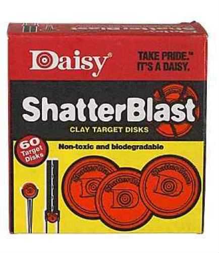 Daisy Outdoor Products 60 Count 2" ShatterBlast Clay Targets Md: 873