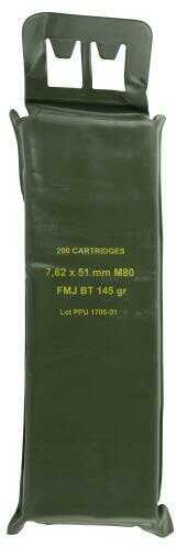 7.62 NATO 200 Rounds Ammunition Prvi Partizan 145 Grain Full Metal Case