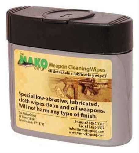 Mako Group Fab Defense 40 Piece Cleaning/Lubricating Wipes Md: CWK40