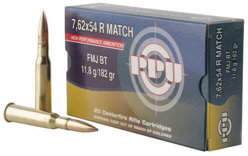 7.62X54mm Russian 20 Rounds Ammunition Prvi Partizan 180 Grain Full Metal Jacket