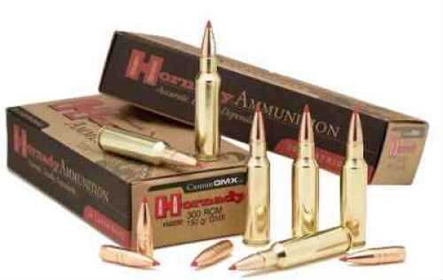 308 Winchester 20 Rounds Ammunition Hornady 150 Grain GMX