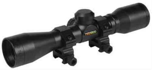 Truglo 4X32 Compact Scope Series Strut N Rut Rifle 32 Diamond Shotgun Reticle Matte 1" Mounting Rings Included