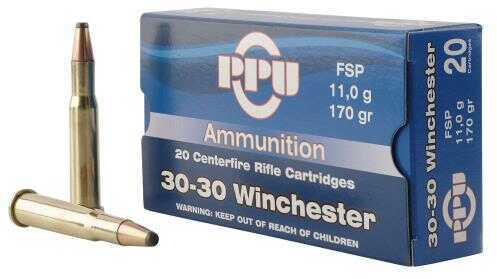 30-30 Winchester 20 Rounds Ammunition Prvi Partizan 170 Grain Soft Point