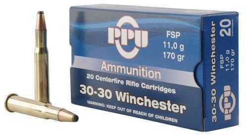 Prvi Partizan 30-30 Winchester 170 Gr Soft Point Ammo - 20 Rounds for Hunting Performance