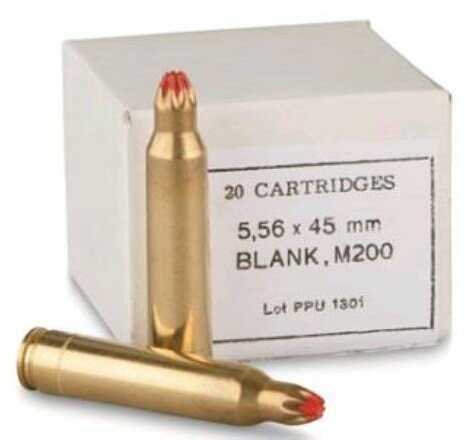 Prvi Partizan Blank 223 Remington/5.56 Nato 20 Box PPB556