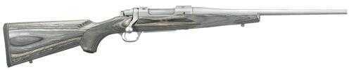 Ruger 77 Hawkeye <span style="font-weight:bolder; ">243</span> Win 16.5" Barrel Black / Gray Laminated Stock Stainless Steel 4 Round Bolt Action Rifle