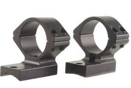 Talley Manfacturing Inc. Black Anodized 1" Medium Extended Rings/Base Set For Remington 700 Md: 94X700