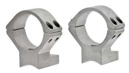 Talley Manfacturing Inc. Silver 1" Low Extended Rings/Base Set For Savage 12 With AccuTrigger S93X725