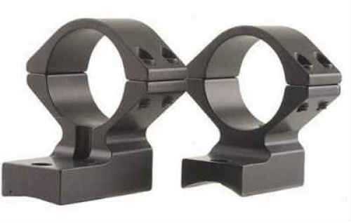 Talley Black Anodized 1" High Rings/Base Set For W-img-0