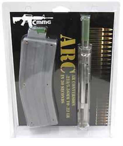 CMMG AR Conversion Kit Bravo 22LR Bolt and Magazine 25Rd Stainless Finish 22BA6E1