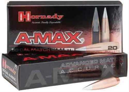 Hornady 6.5mm Bullets 123 Grains AMAX, Match 26171