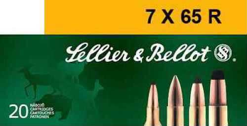 Click to see larger image. 7X65R 20 Rounds Ammunition Sellier & Bellot 173 Grain Soft Point