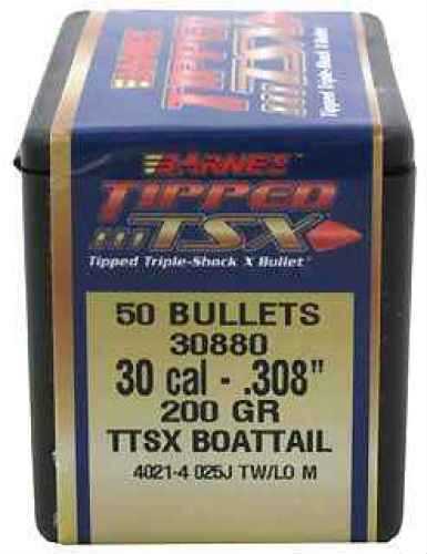 Barnes Bullets 30 Caliber .308" 200 Grains LRX (Per 50) 30880