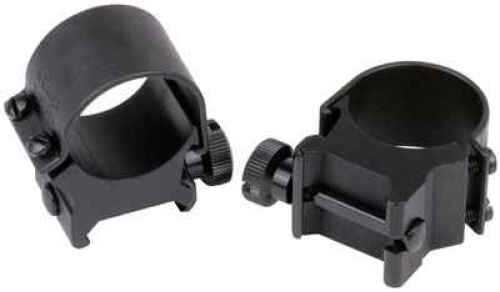 Weaver Detachable Top Mount Rings 1" Extra High, Gloss Black 49080