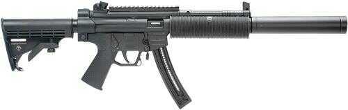 Click to see larger image. American Tactical Imports GSG 522 Faux Suppressor 22 Long Rifle 16.25" Barrel 10 Round Black Synthetic Stock Semi Automatic 522SDLB10