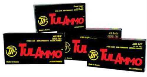 40 S&W 50 Rounds Ammunition Tula 180 Grain Full Metal Jacket