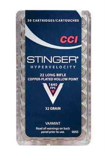 22 Long Rifle 50 Rounds Ammunition CCI 32 Grain Hollow Point