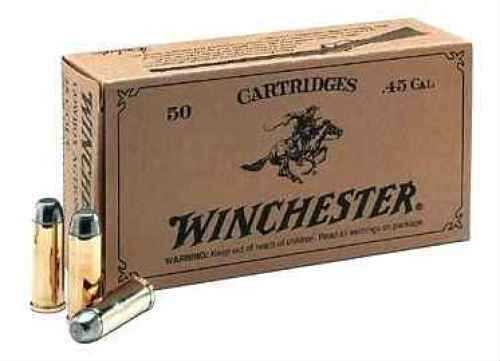 45 Colt 50 Rounds Ammunition Winchester 250 Grain Lead