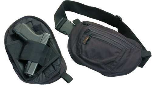 Command Arms Accessories Covert Holster Fanny Pack 500 Denier Cordura Textured Black 5006