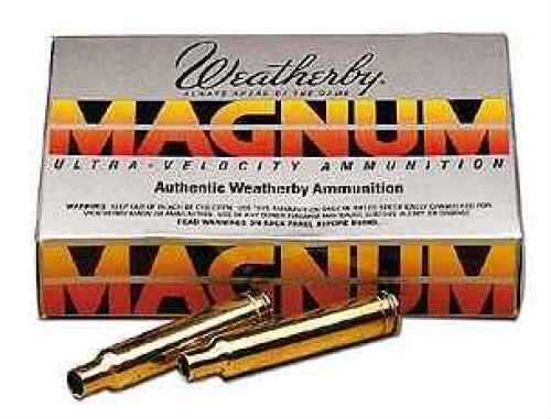 Weatherby Unprimed Brass For 300 Weatherby Mag 20 Per Box Md: BRASS300
