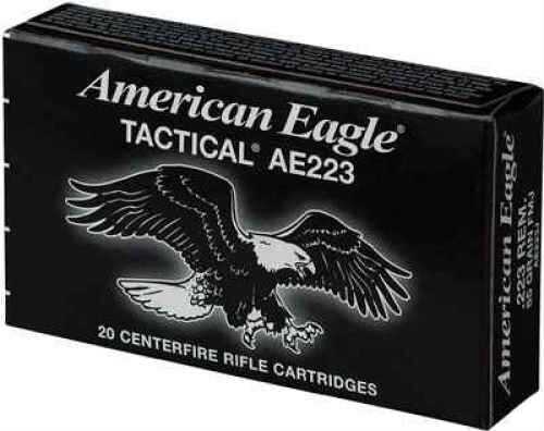 Federal 5.56mm NATO 55 Grain Full Metal Jacket - 20 Rounds for Dependable Performance