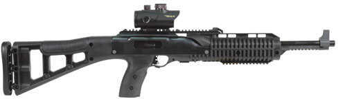 Hi-Point 40 S&W 17.5" Barrel 10 Round Red Dot Scope Black Skeletonized Stock Semi Automatic Rifle 4095TSRD