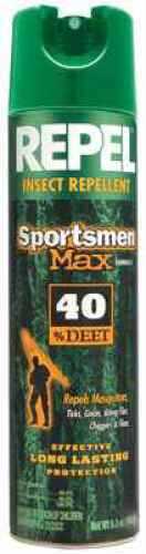 Repel / Spectrum Brands Repel/Spectrum Sportsmen Max Insect Repellent 40% Deet Aerosol 6.5oz 33801