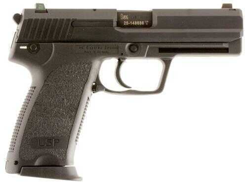 <span style="font-weight:bolder; ">Heckler</span> & Koch USP45 V1 45 ACP 4.41" Barrel 10 Round Black Polymer Grip/Frame Blued Finish Semi-Auto Pistol 704501LELA5