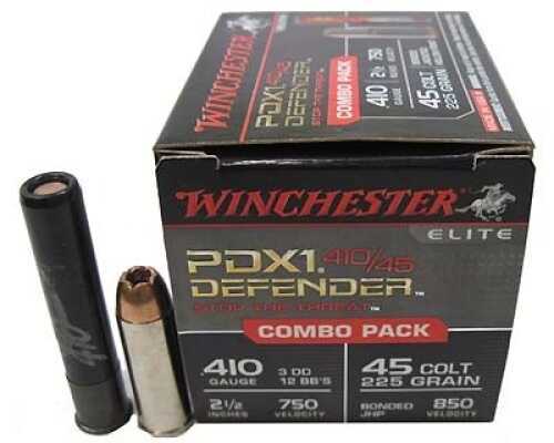 45 Colt 20 Rounds Ammunition Winchester 2 1/2" 225 Grain Lead #BB