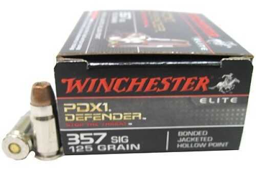 357 Sig 20 Rounds Ammunition Winchester 125 Grain Soft Point