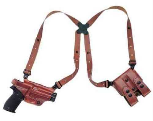 <span style="font-weight:bolder; ">Galco</span> Miami Classic Shoulder Holster Fits Colt Government With 5" Barrel Right Hand Tan Leather MC212