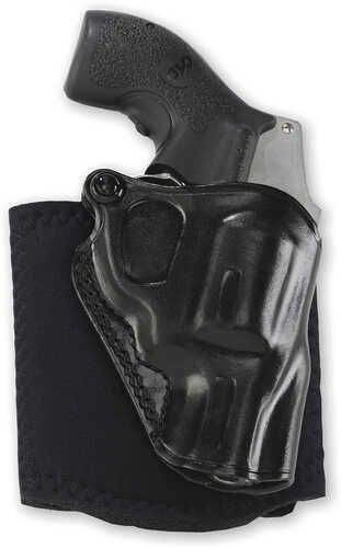 Galco Gunleather Ankle Holster S&W J Frame Hammered/Hammerless Md: AG158