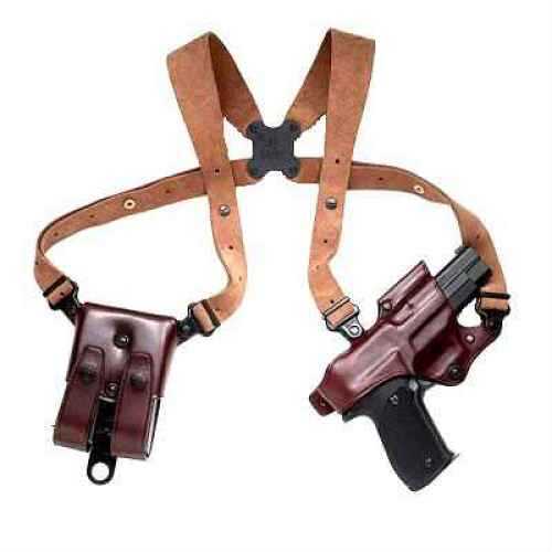 Galco Gunleather Havana Brown Shoulder Holster Rig For 1911 Style Autos With 3"-5" Barrel Md: JR212H