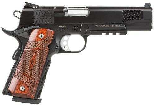 Smith & Wesson SW1911 45 ACP TA 5" Barrel Rail Black Finish 8 Round Semi Automatic Pistol 108409
