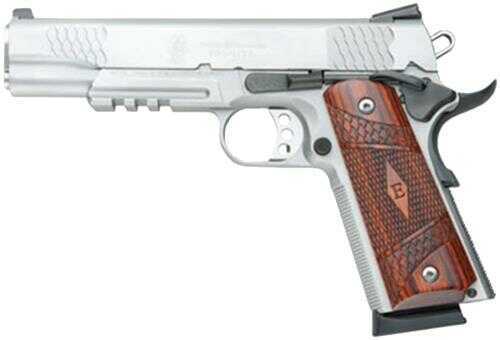 Smith & Wesson SW1911 45 ACP TA 5" Barrel Rail Black Finish 8 Round Semi Automatic Pistol 108411