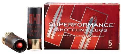 20 Gauge 5 Rounds Ammunition Hornady 3/4" 250 Gr Sabot Slug #Sabot