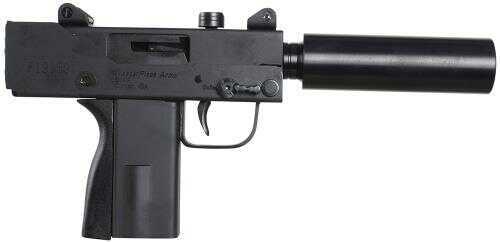 Master Piece Arms Mini 9mm Luger Pistol 3.5" Threaded Barrel, 30 Round Black MPA930T