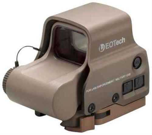 EOTech Side Button Night Vision Compatible Sight 65MOA Ring And 1 MOA Dot Tan Cr123 Lithium Battery Quick Disconnect Mou
