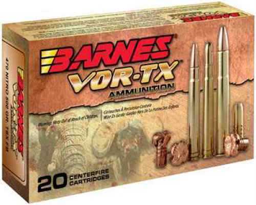 500 Nitro Express 20 Rounds Ammunition Barnes 570 Grain Hollow Point